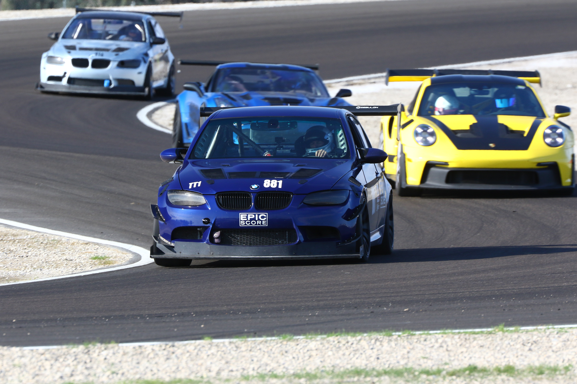 Speed Ventures track action